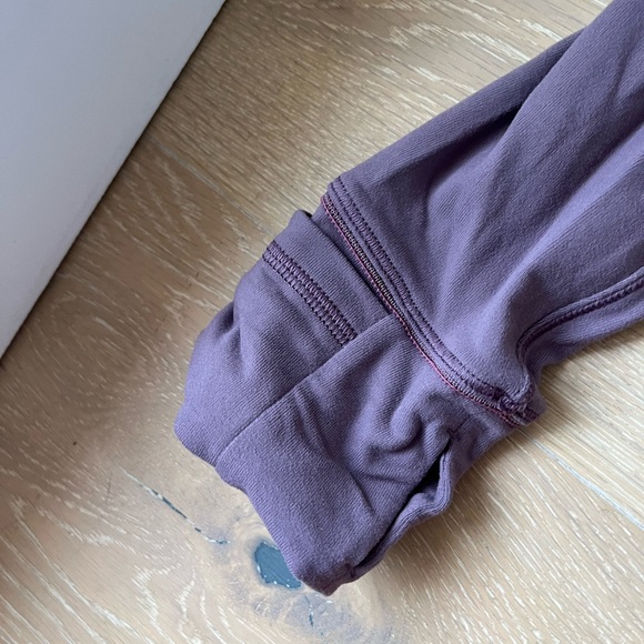 Lululemon Half Zip Long Sleeve Top in Purple - Picture 5 of 6